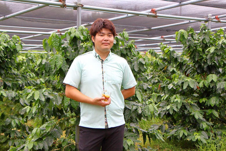 又吉コーヒー園|代表の又吉拓之さん