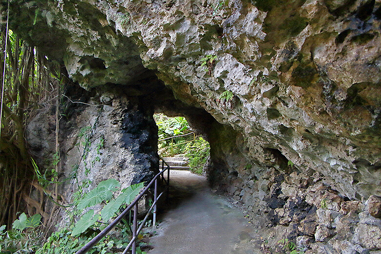 ガンガラーの谷「順路」