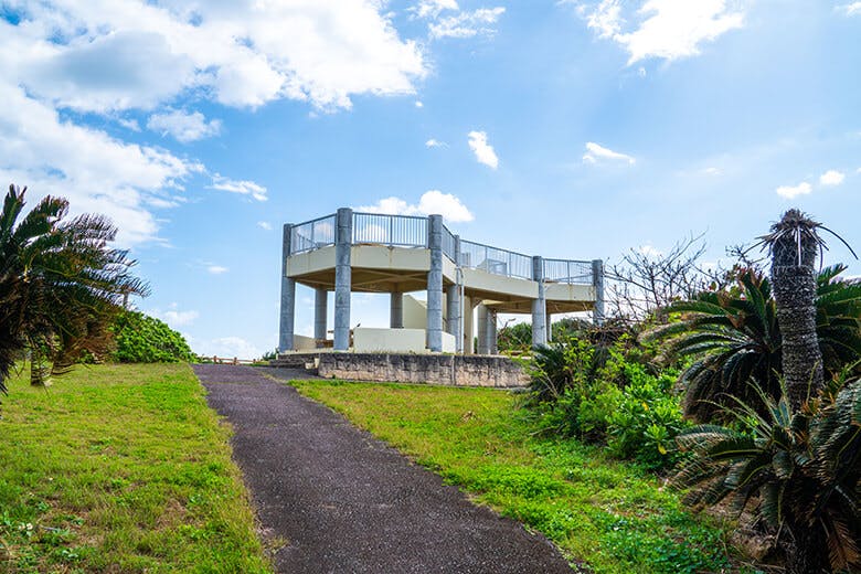 西平安名崎(にしへんなざき)|展望台