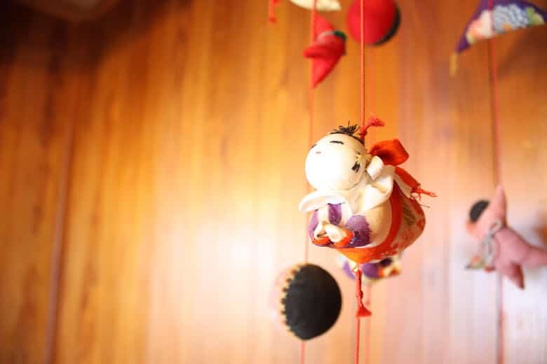 みやび茶屋・仲元｜店主の叔母が作ってくれた「つるし雛」