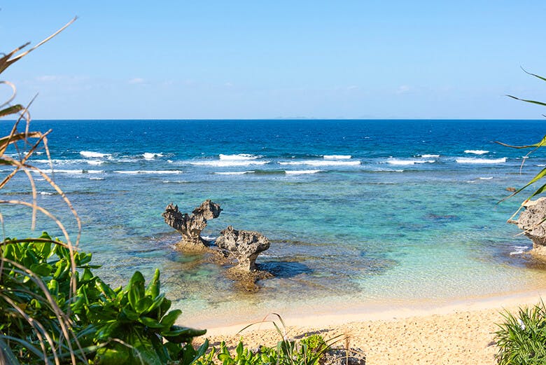 古宇利大橋|ティーヌ浜