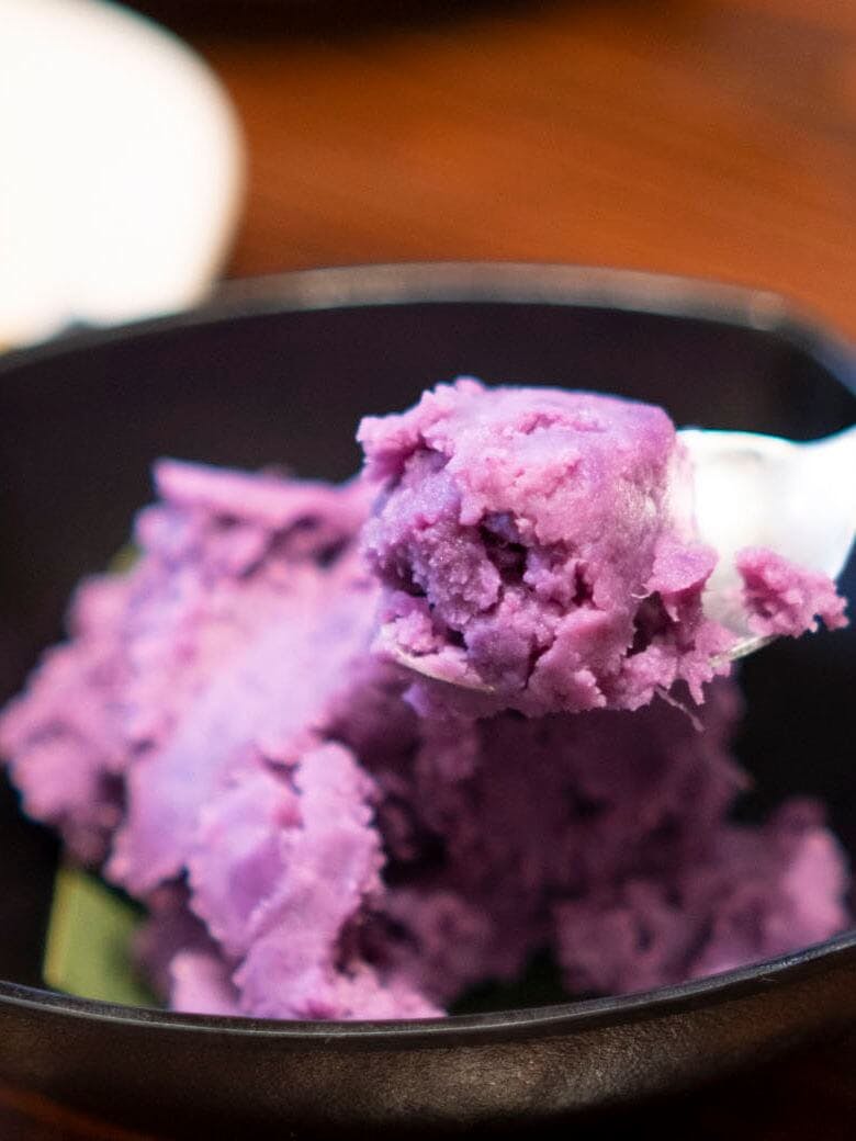 「あかがーら」|紅芋ポテトサラダ(縦)