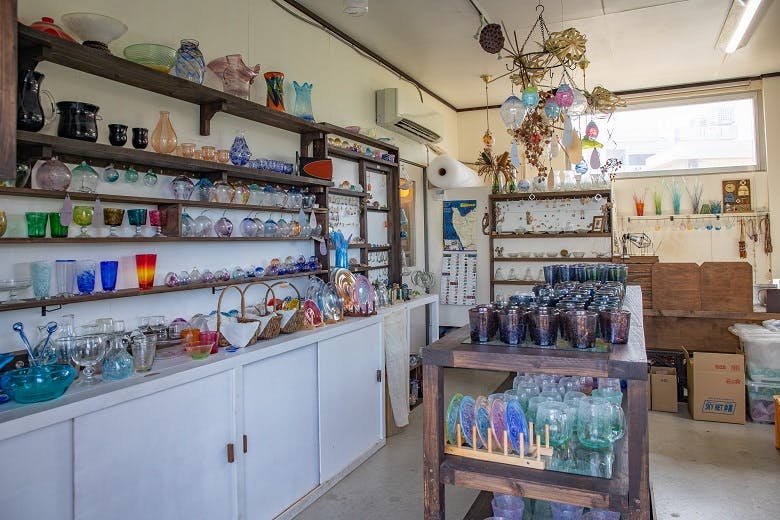 琉球ガラス工房