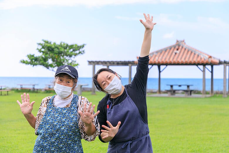 国頭港食堂（くにがみみなとしょくどう）｜元気いっぱい、明るいスタッフさん