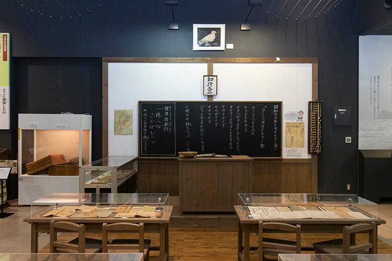 対馬丸記念館｜当時の教室の様子