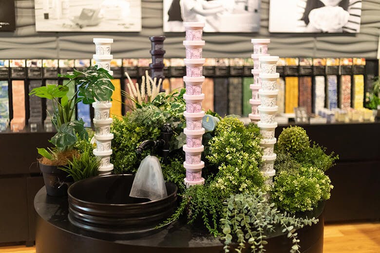 SuiSavon-首里石鹸-|まるでアイスクリームのようなパッケージの商品