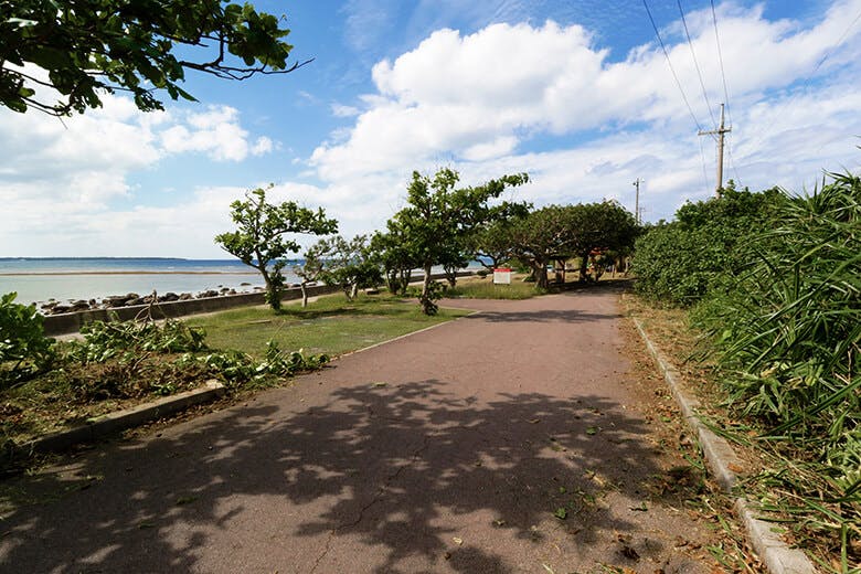 琉球観音崎灯台|駐車スペース