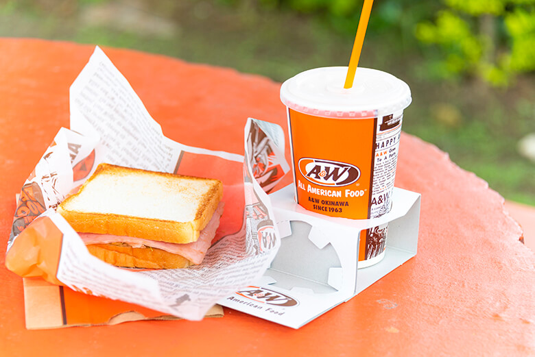 「A&W」モーニングメニュー