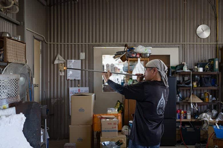 琉球ガラス工房