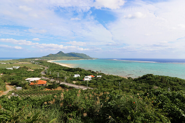 玉取崎展望台（たまとりざきてんぼうだい）｜展望台から北側方向の眺望