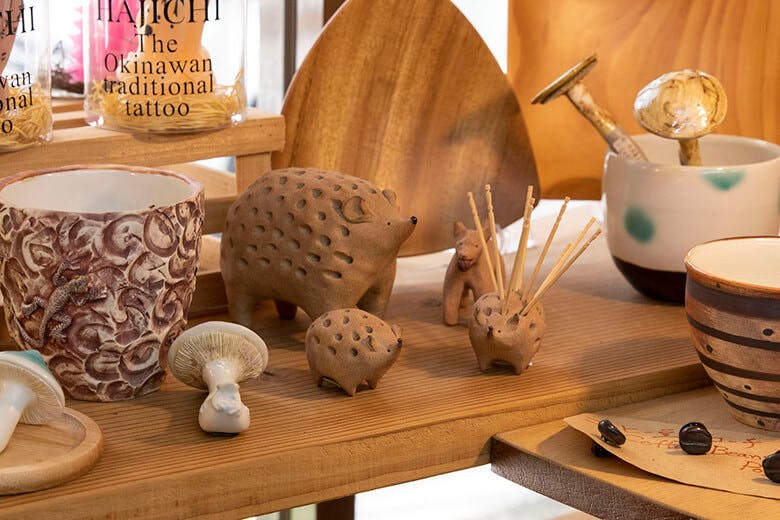 雑貨屋たんたん｜ディスプレイされた「工房