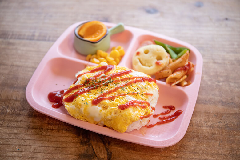 Caf?ソイラボ|キッズオムライス