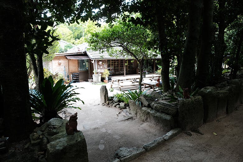 古民家の宿・お食事処ちゃんや～｜お食事処の入口