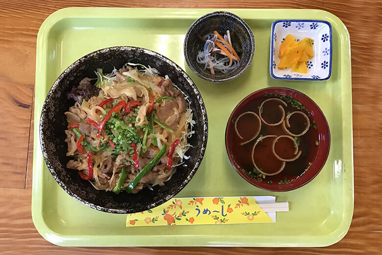 道の駅ゆいゆい国頭｜くんじゃん豚丼