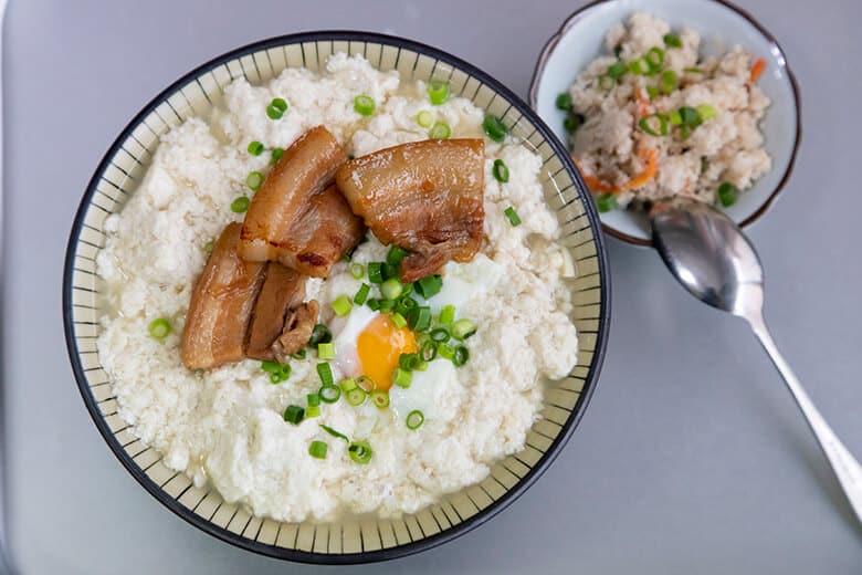 海洋食堂|ゆし豆腐そばとジュシー