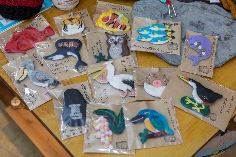 雑貨屋たんたん｜つむぎ屋のブローチ