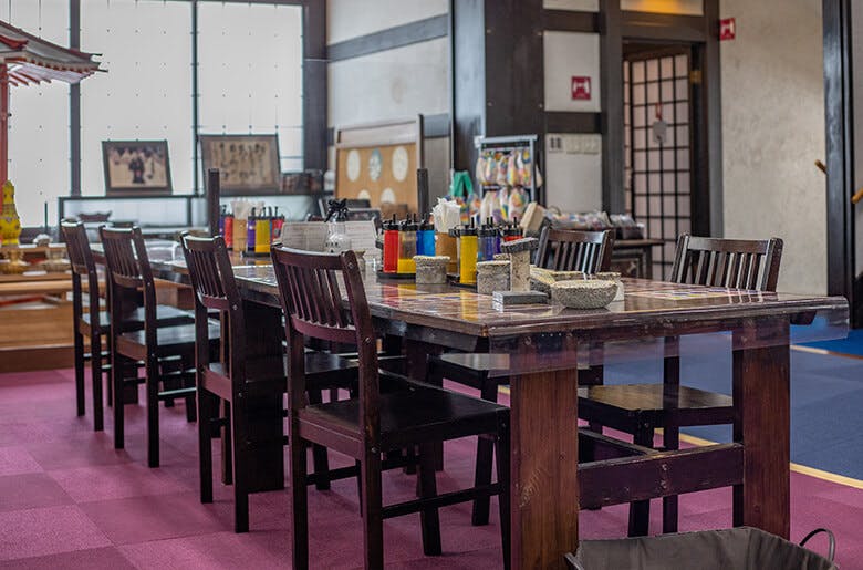 首里琉染|店内の体験スペース