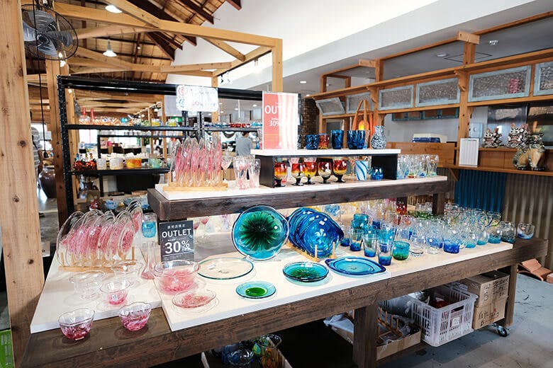 琉球ガラス村｜アウトレットコーナー