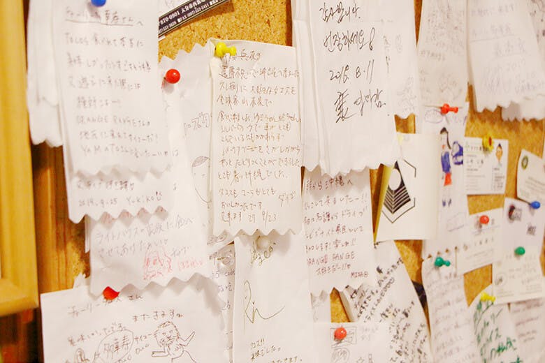 チャーリー多幸寿（タコス）本店｜お客さんからお店への温かなメッセージ