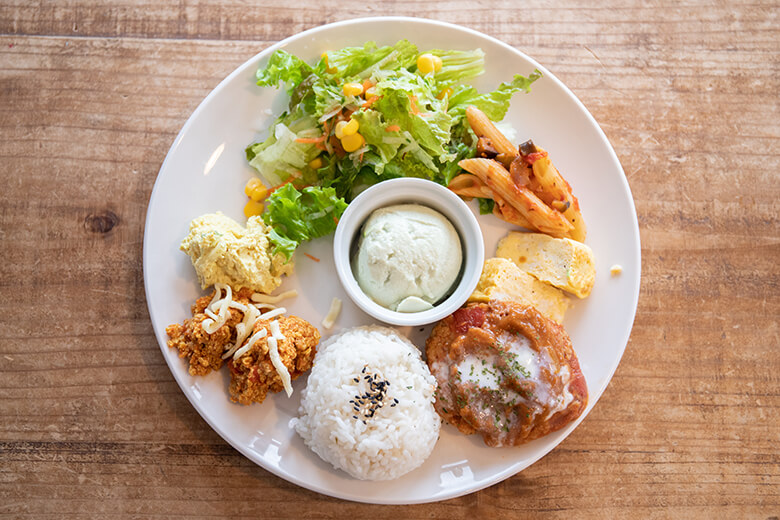 池田食品｜系列店「Caf?ソイラボ」の料理