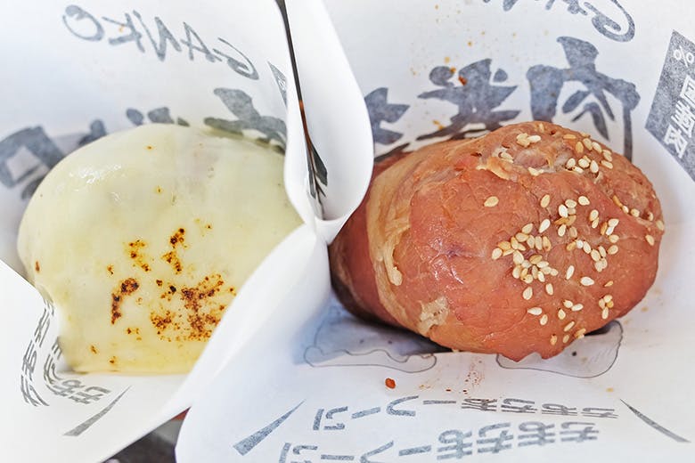 パーラーレッドドラゴン|肉巻きおにぎり