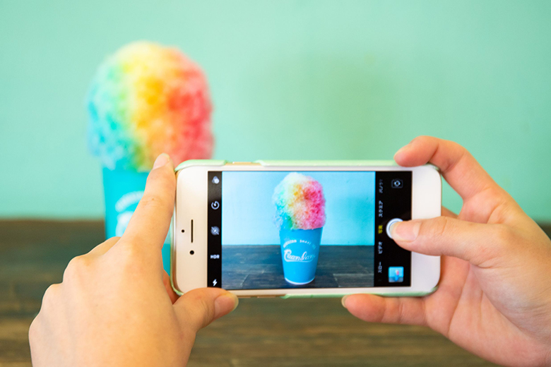 田中果実店｜インスタ撮影にぴったりのカウンター席