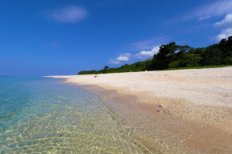 米原ビーチ（よねはらびーち）｜長い砂浜