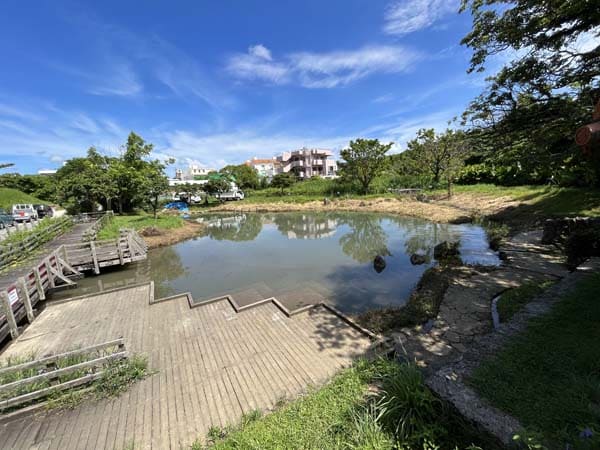 12白川街区公園_湧き水1