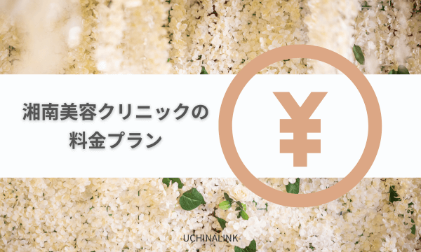 湘南美容クリニックの料金プラン