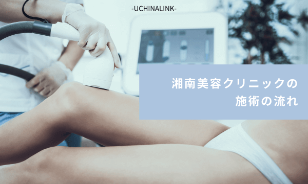 湘南美容クリニックの施術の流れ
