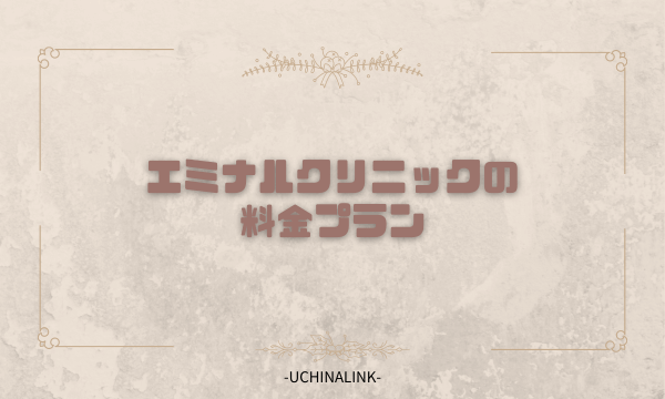エミナルクリニックの料金プラン