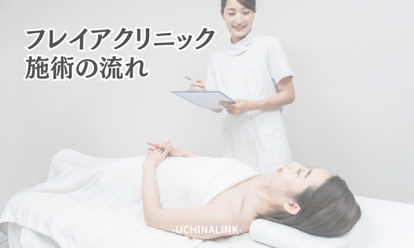 フレイアクリニックの施術の流れ