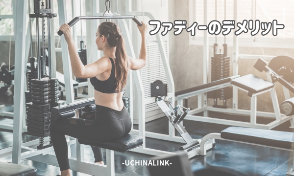 ファディーのデメリット