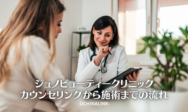 ジュノビューティークリニックのカウンセリングから施術までの流れ