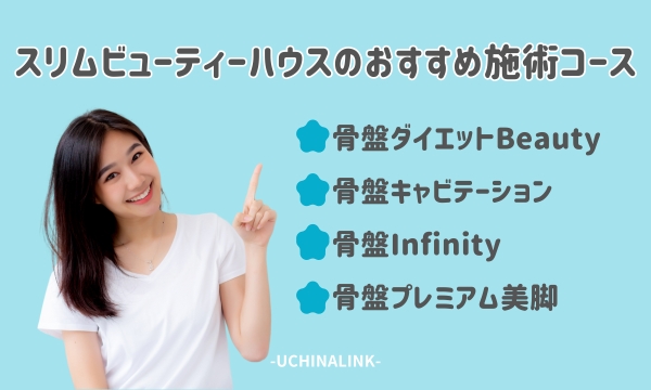 スリムビューティーハウスのおすすめ施術コース