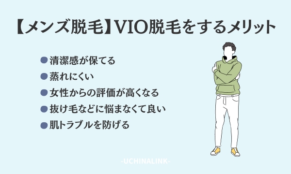 【メンズ脱毛】VIO脱毛をするメリット