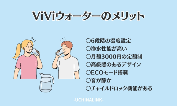 ViViウォーターのメリット