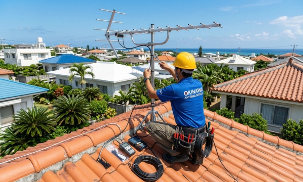 アンテナ工事（交換・修理）の流れ