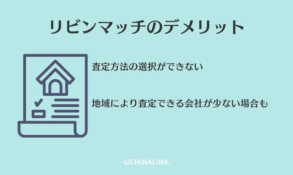 リビンマッチのデメリット