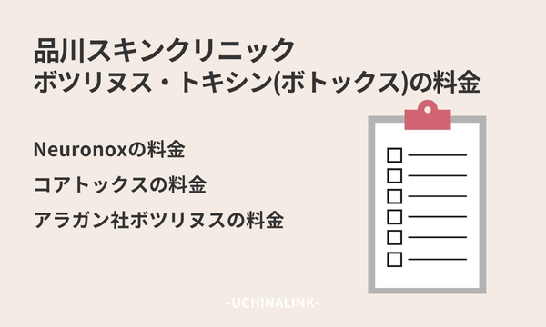 品川スキンクリニックのボツリヌス・トキシン(ボトックス)の口コミ