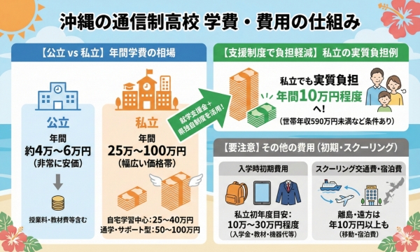 沖縄県の通信制高校事情