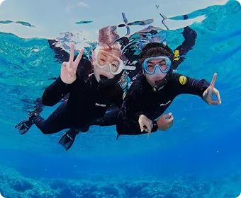 シュノーケリング