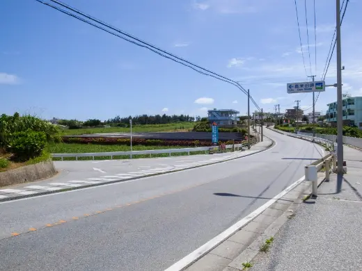 真栄田岬アクセス