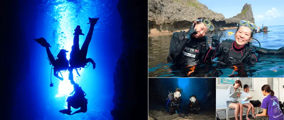 青の洞窟ダイビング