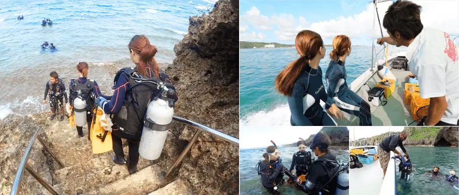 青の洞窟ダイビング