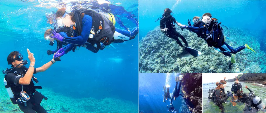 青の洞窟ダイビング