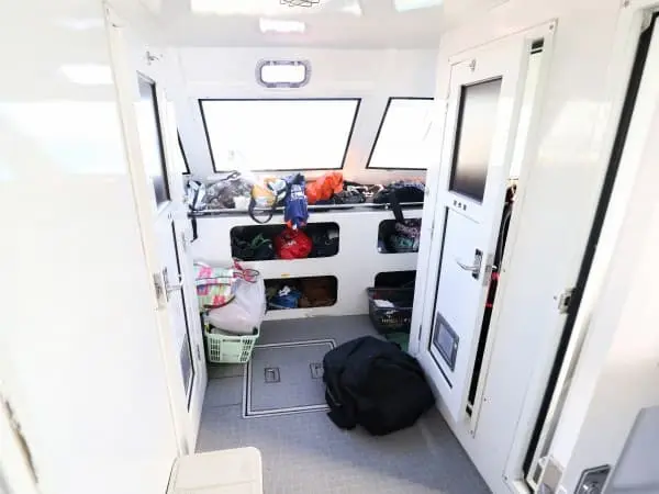 充実した船内設備