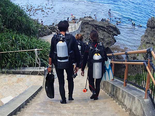 初日ビーチエントリー２本目