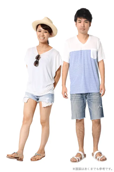 7月におすすめの服装