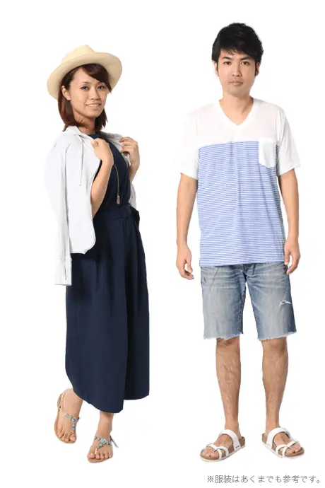 8月におすすめの服装